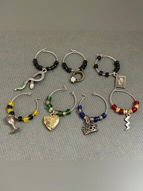 Harry Potter Inspired Horcrux Wine Charms